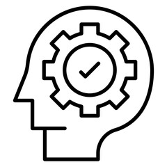 Interpretation Line Icon