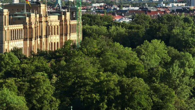 The Landtag of Bavaria, Maximilianeum in Munich, Germany