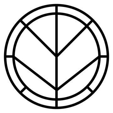 Shieldmaiden Line Icon