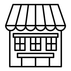 Store Line Icon