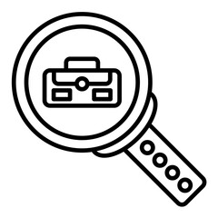 Search Line Icon