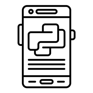Python Line Icon