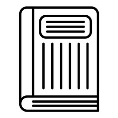 Accounting Guidelines Line Icon