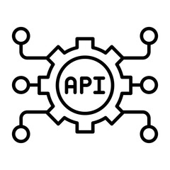 Api Line Icon