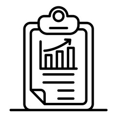 Conditions Of Business Line Icon