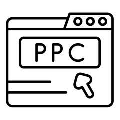 Ppc Line Icon