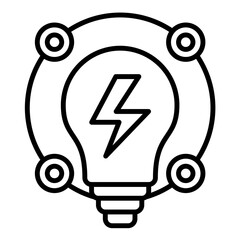 Ambient Creative Line Icon