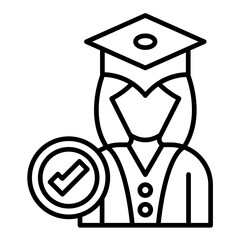 Attendance Line Icon