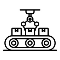 Automation Line Icon