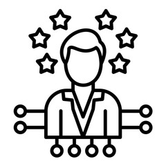 Competence Line Icon