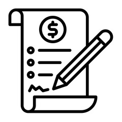 Contract Line Icon