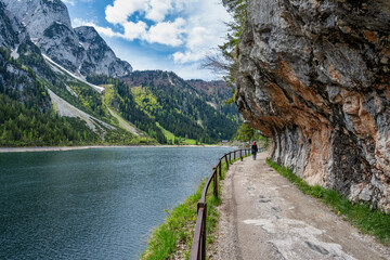 A view of Lake Gosau in Austria