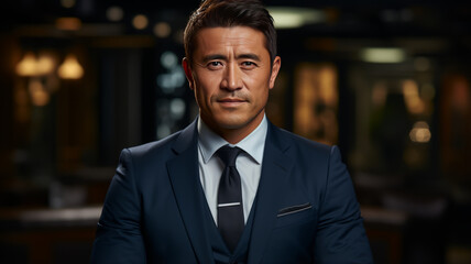 great manager of a large multinational company. Composed of the most qualified men and women in the business world.