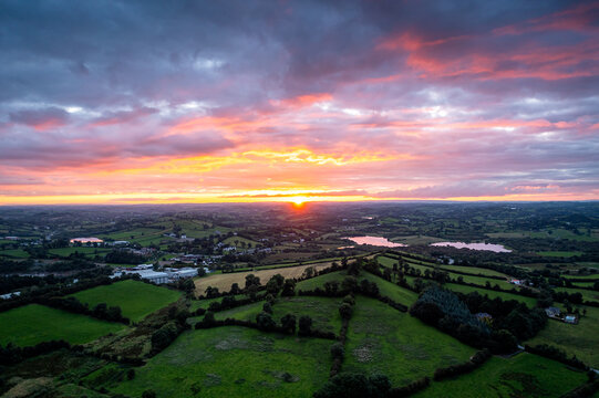 Irish countryside, Castleblayney, County Monaghan, Ireland 