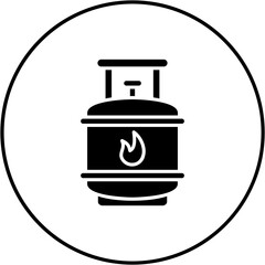 Gas Cylinder Icon