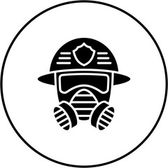 Fireman Mask Icon