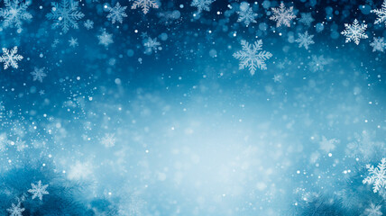 Fototapeta na wymiar snowflakes in winter. winter background