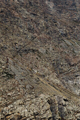 vertical textured rock