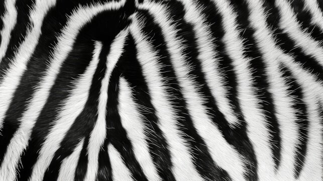 Zebra animal skin texture. Generative AI