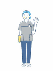 医療従事者の女性