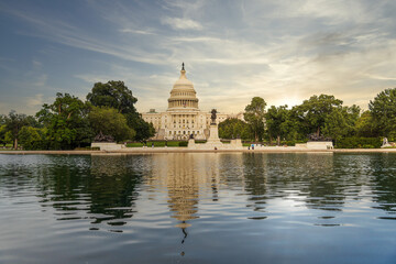Obraz premium Capitol Building in Washington DC., USA