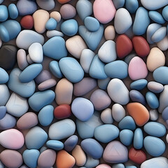 background of colorful stones seamless
