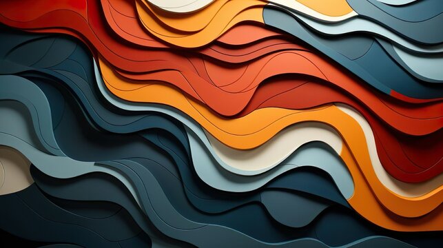 Muster, Abstrakt, Bunt, Hintergrund, Monitor, Bildschirm, Sch&ouml;n, generative AI