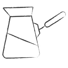 Fototapeta premium Hand drawn Beverage Jar illustration icon