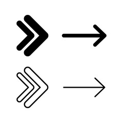 Obraz premium Arrow icon. Arrow symbol. Arrow icon for your web design.