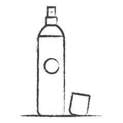 Hand drawn Deodorant illustration icon