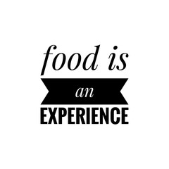 Foodie Quote Lettering Design