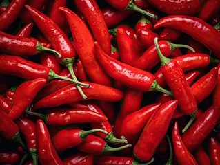 Zelfklevend Fotobehang red hot chili peppers © Aaron