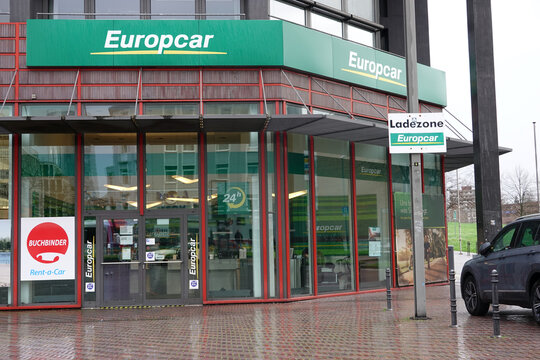 Filiale der französischen Autovermietung Europcar