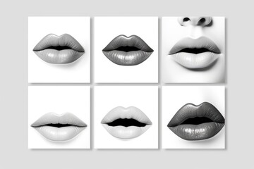 set of lips