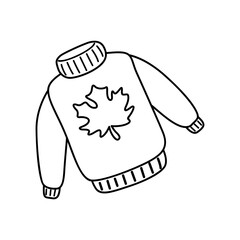 sweater illustration