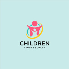 children logo design