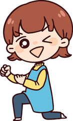 やる気満々な主婦