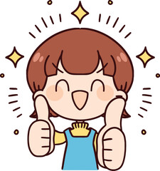 キラキラ笑顔の主婦