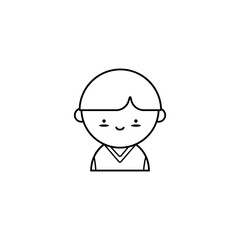 Line Cute Avatar Icon