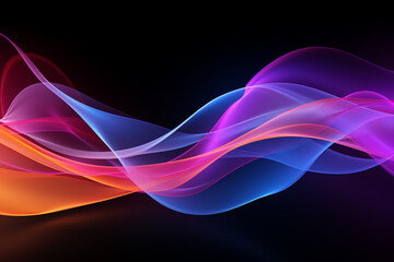 Abstract Energy Flow Background. 4k Ultra hd