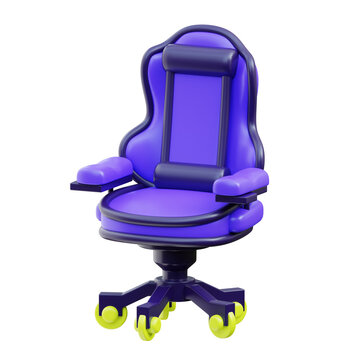 Gaming Chair 3d Icon