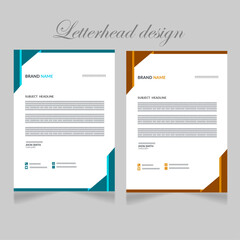 Clean and Simple Letterhead design.
