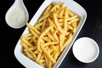 Peixe Empanado com Batatas frita