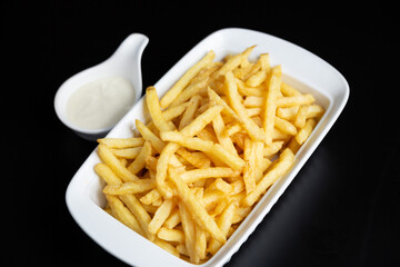 Peixe Empanado com Batatas frita