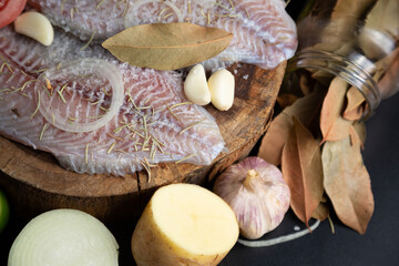 Peixe Empanado com Batatas frita