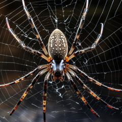 spider on the web