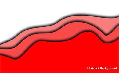 red and white 3d background