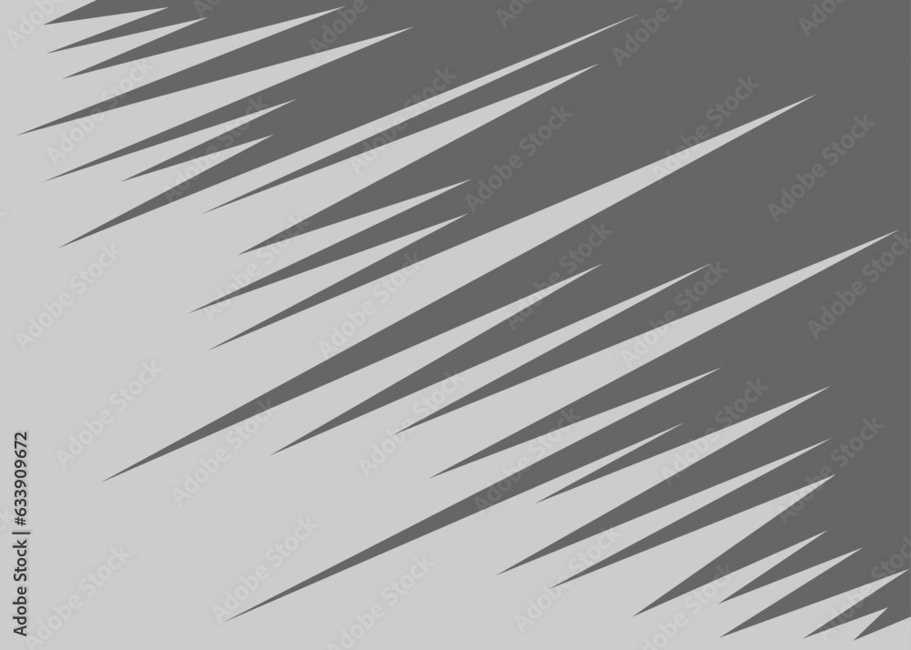 Poster abstract background with diagonal spike zigzag line pattern