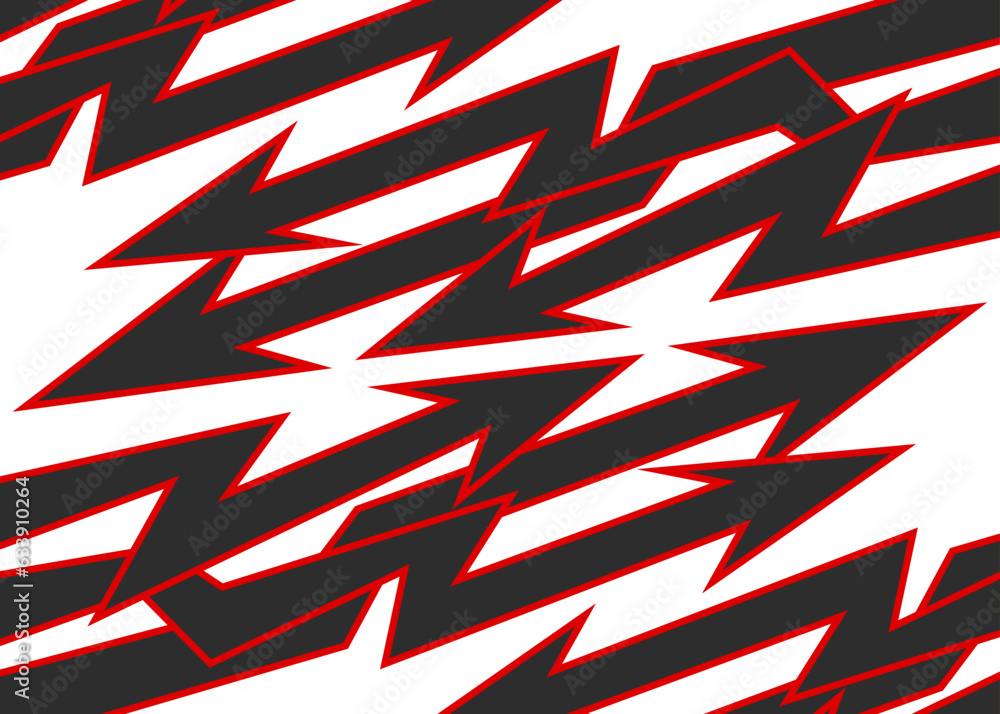 Poster abstract background with seamless arrow pattern. arrow line pattern