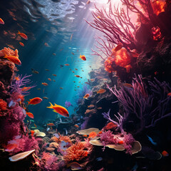 tropical coral reef